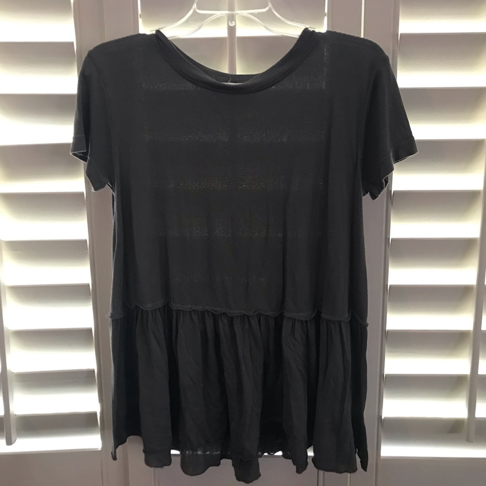 Urban Outfitters Ruffle Tee - Picture 3 of 3